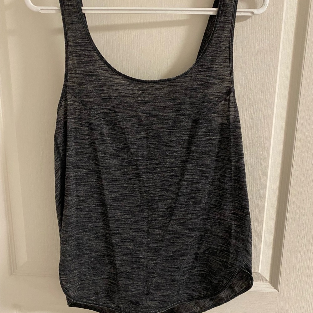Lululemon Athletica Charcoal Tank Top